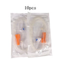 Universal CONTEC IV Infusion Set Standard Infusion Pump Syringe Tube 10pcs