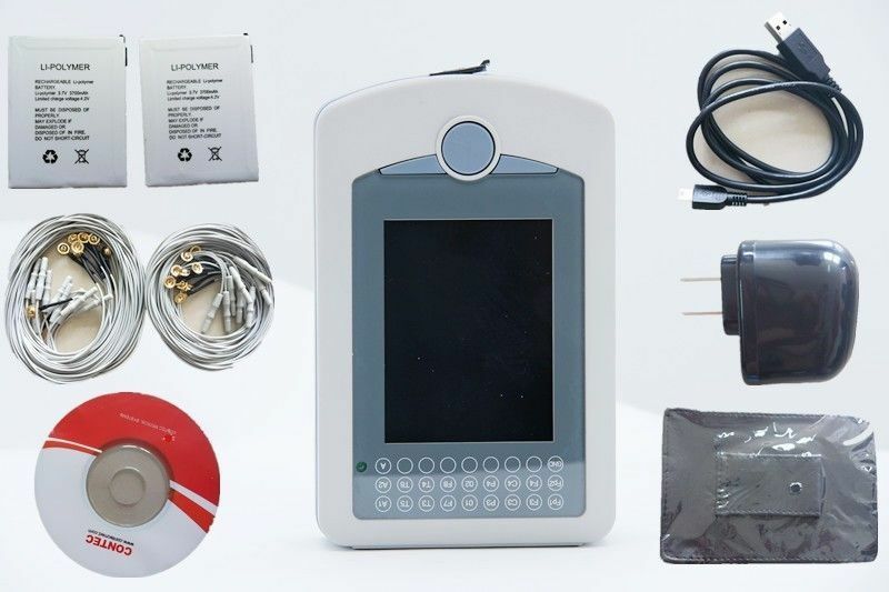 24-hour Pocket Dynamic EEG System,16 channels carrying recording EEG Holter
