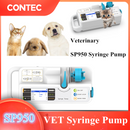 CONTEC Brand Syringe Pump SP950 LCD real-time Alarm Rechargable battery Veterinary Use